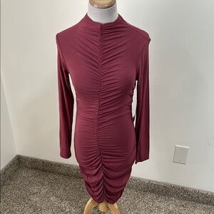 🌷 NWT Lush Rushed Midi Dress